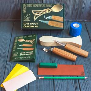 BeaverCraft DIY04 - Celtic Love Spoon Carving Kit