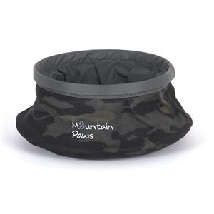 Mountain Paws Collapsible Dog Water Bowl Camo