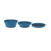 Lifeventure Ellipse Collapsible Bowl - Navy Blue