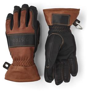 Hestra Falt Guide Glove - 5 Finger - Brown Black