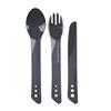 Lifeventure Ellipse Cutlery Set - Dark Grey