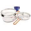 GSI Glacier Stainless 1 Person Mess Kit