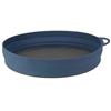 Lifeventure Ellipse Collapsible Plate - Navy